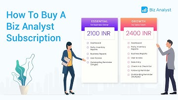 How to Buy A Biz Analyst Subscription
