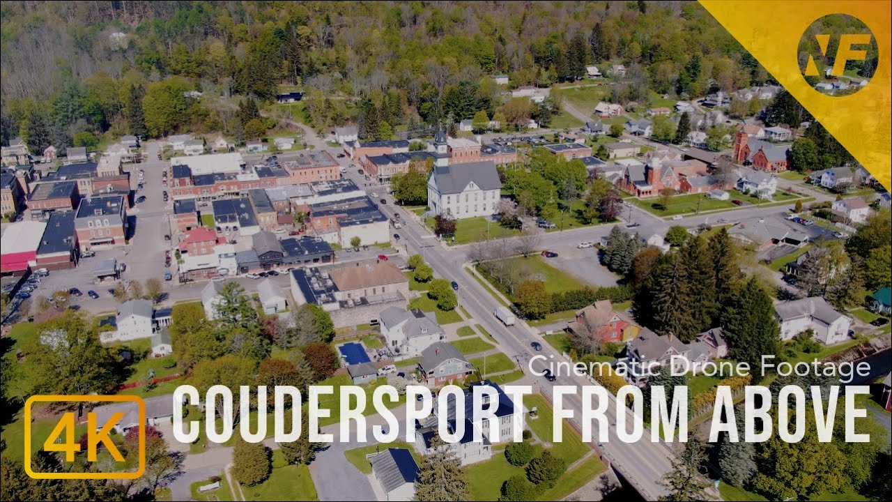 Coudersport: A Tour From Above | Potter County, Pennsylvania | DJI Drone Cinematic Short Film