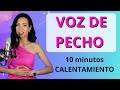 CÓMO CANTAR con VOZ DE PECHO. Ejercicios para fortalecer voz de pecho. Natalia Bliss Clases de canto