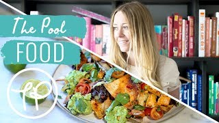 Anna Jones&#39; Simple Suppers | Sweet Potato Nachos Traybake Recipe | Food Honestly | The Pool