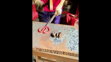 The forging of tongs- Good tools and machinery make work easy