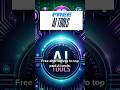 FREE Alternatives to BEST PAID AI Tools 2025 | #aitools #free #productivity #2025 #ai