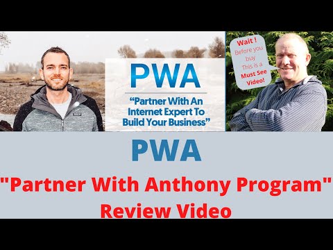 PWA - Partner with Anthony Program Review Video