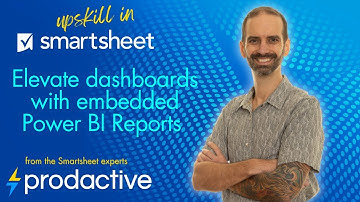 Slice and dice your Smartsheet dashboards with embedded PowerBI reports