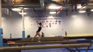Beam Skills - Switch leap to Gainer Layout Stepout
