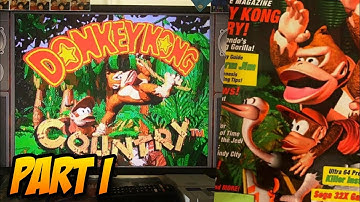 DONKEY KONG COUNTRY [60Fps]. SNES CLASSIC ED. 10 MIN GAMEPLAY. USE SNES