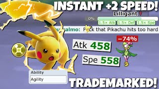 AGILITY LIGHT BALL PIKACHU IS AMAZING IN TRADEMARKED! POKEMON SSCARLET AND VIOLET