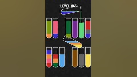 water sort puzzle - level 1163
