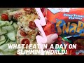 WHAT I EAT IN A DAY ON SLIMMING WORLD!