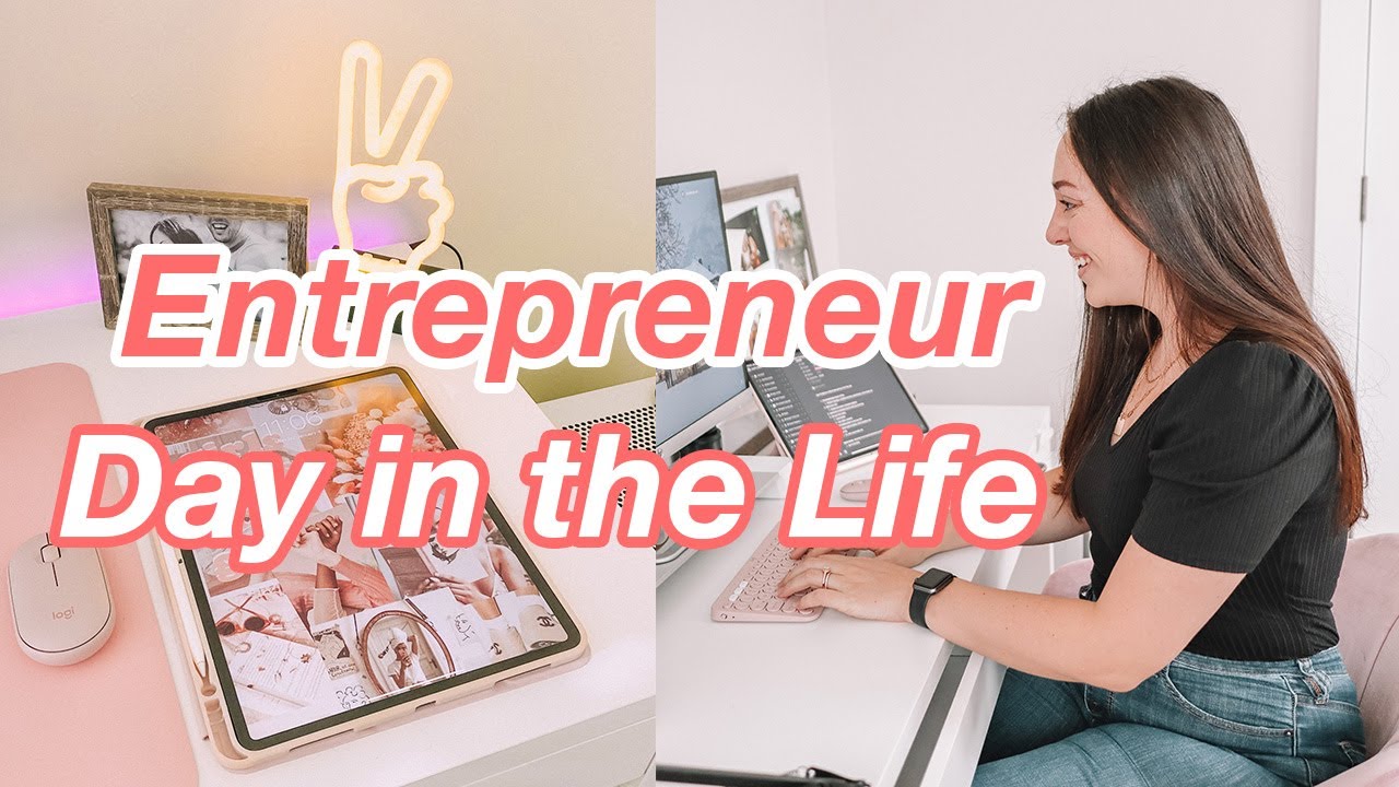 ENTREPRENEUR DAY IN THE LIFE VLOG, Small Business Owner Vlog, Self ...