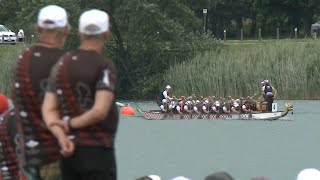 Thousands compete in final day of dragon boat racing in Welland screenshot 4