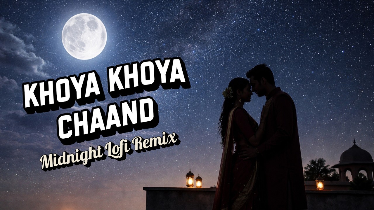 Aankhon Mein Saari Raat Jaayegi...  Khoya Khoya Chaand | Midnight Lo-fi Remix 2026