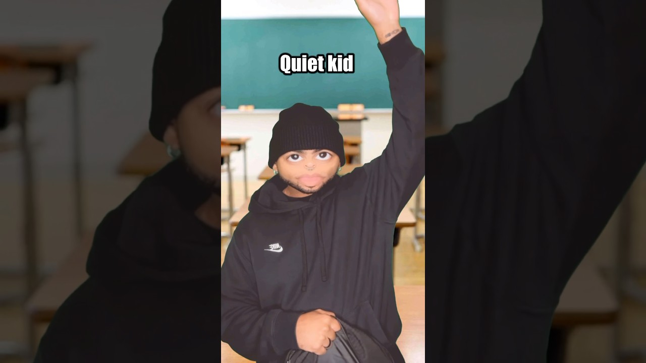 When the teacher gets mad at you for not raising your hand…😂💀 