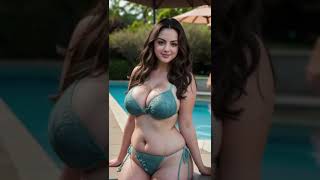 Sultry Waves: Emily's Stunning Collection Of Sexy Plus Size Bikinis