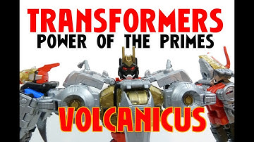 POWER OF THE PRIMES VOLCANICUS DINOBOT COMBINED MODE ROB A REVIEWS
