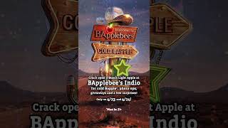 Party at BApplebee’s!