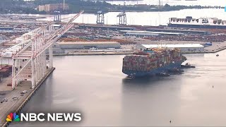 WATCH: Cargo ship is removed 8 weeks after Baltimore bridge collapse