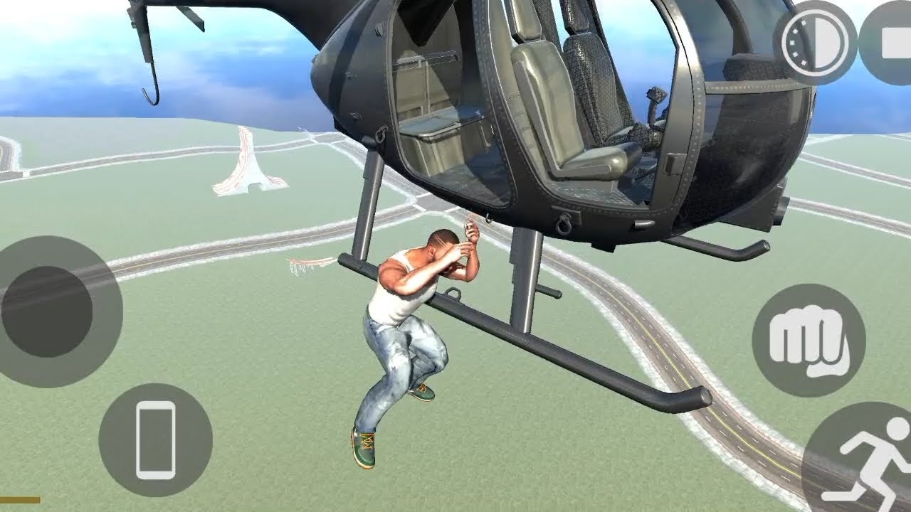 Franklin gir Gaya helicopter se 😱..#viral #gta #franklin #helicopter #youtube 