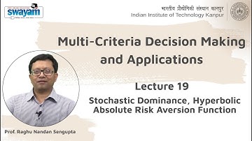 Lecture 19 - Coverage (Stochastic Dominance, Hyperbolic Absolute Risk Aversion Function)