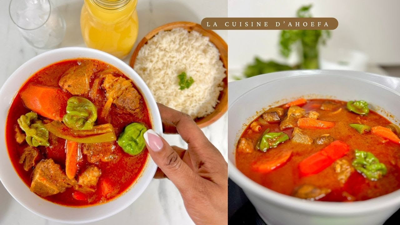 Sauce Tomate à la Togolaise YouTube