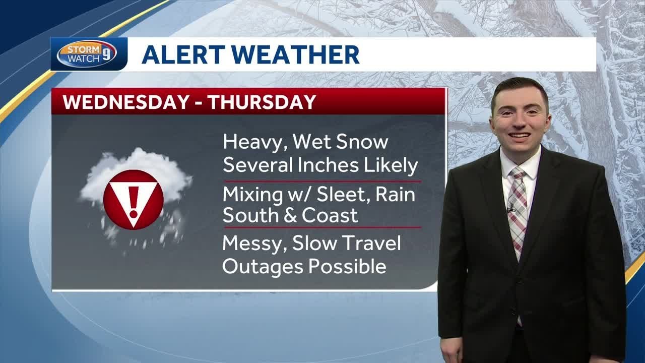 Video: Storm to bring heavy, wet snow this week - YouTube