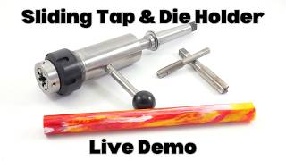 Kitless Pen Making With The New Tap & Die Holder