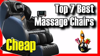 🛋️🔥 7 BEST Budget Massage Chairs To Buy on Amazon [2024]✅[Cheap] Zero Gravity / 3d / Big and Tall