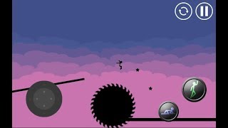 Stickman Parkour Platform Part 1 (by Gabriel Limberger) / Android Gameplay HD screenshot 4