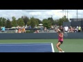 Jelena jankovic in 4k  serve and forehand 1  western  southern open 2014