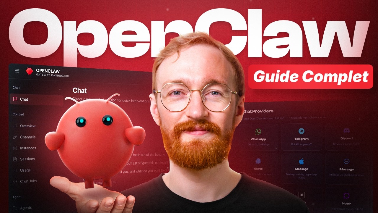 Le Guide Ultime pour Débutants de OpenClaw - YouTube