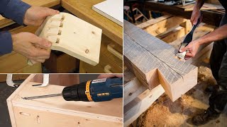 Les techniques du Menuisier, Les assemblages