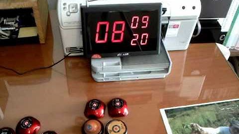 Wireless Waiter Server Paging System How it works