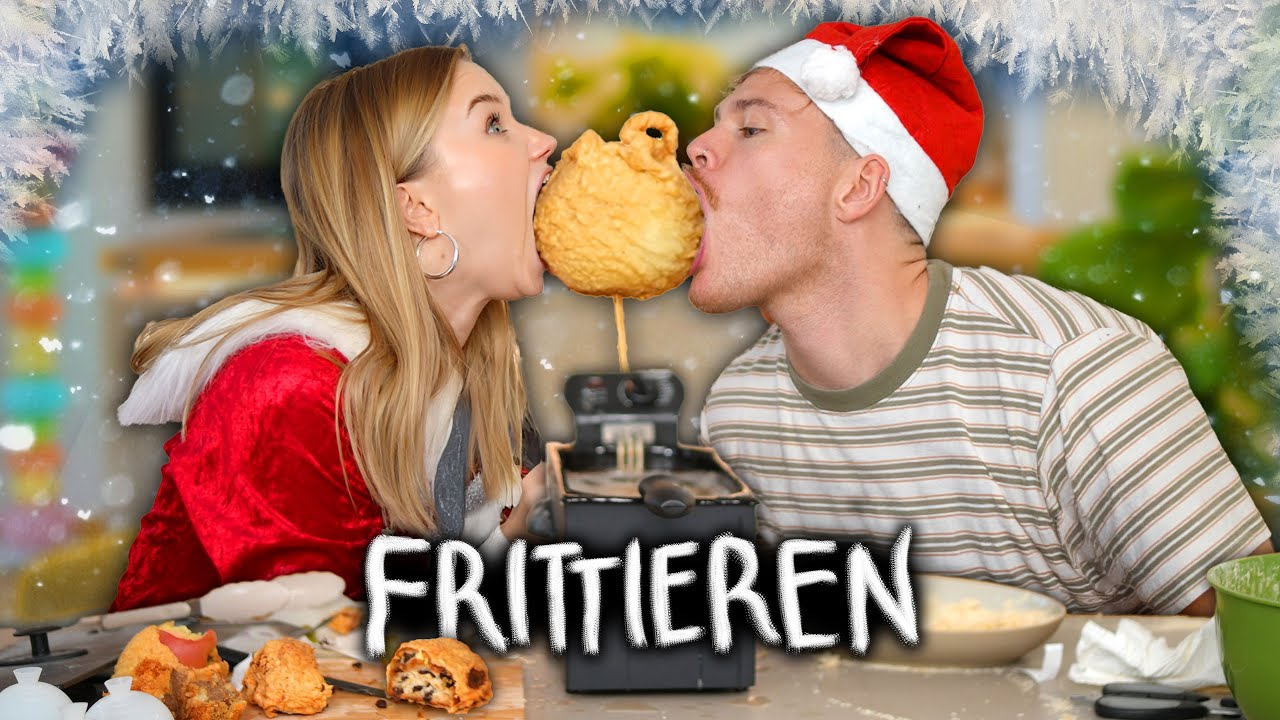 Wir frittieren Weihnachts-Essen in XXL - 5 Jahre später mit @JuliaBeautx