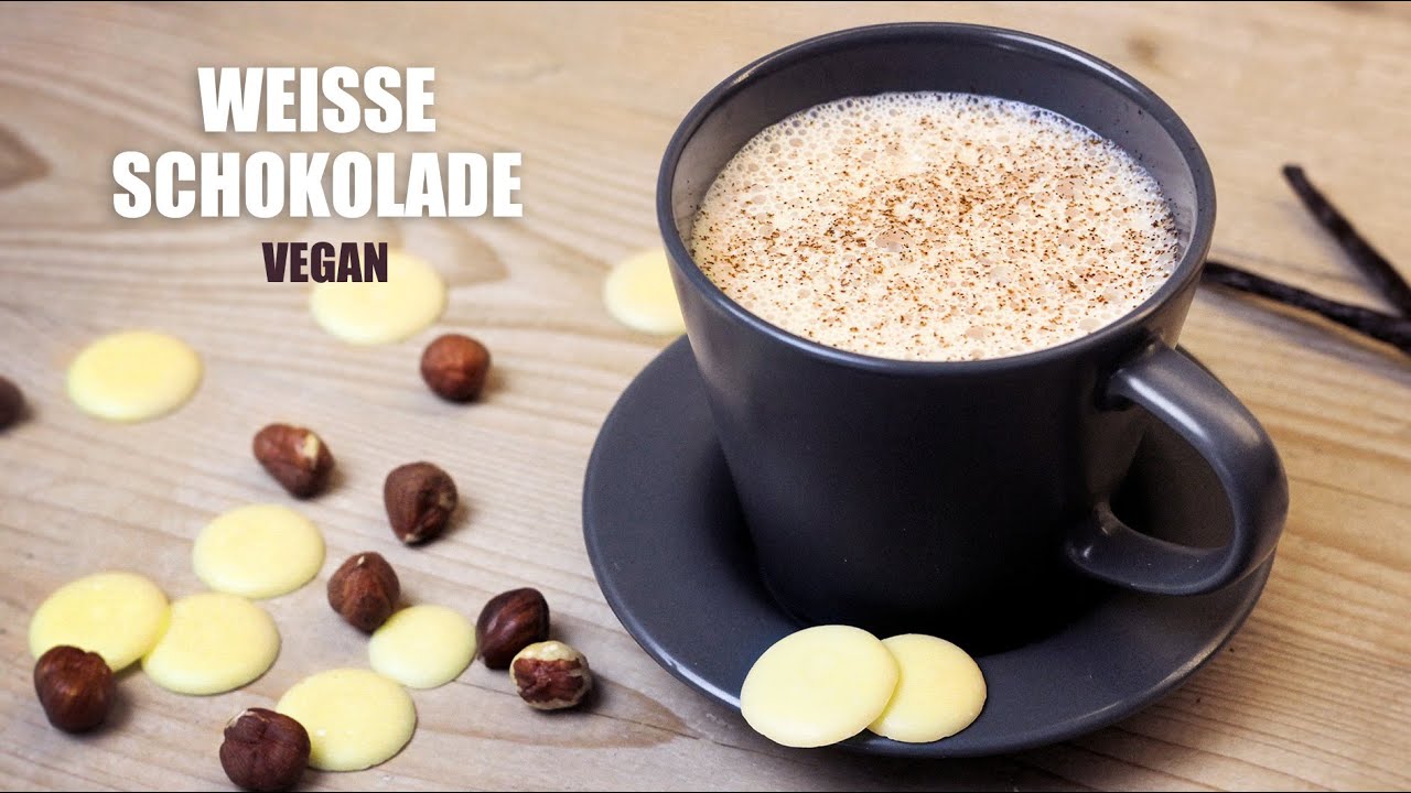 Weiße vegane Trinkschokolade mit Lucuma und Vanille - YouTube