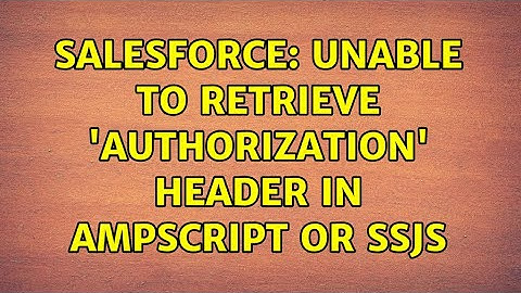 Salesforce: Unable to retrieve 