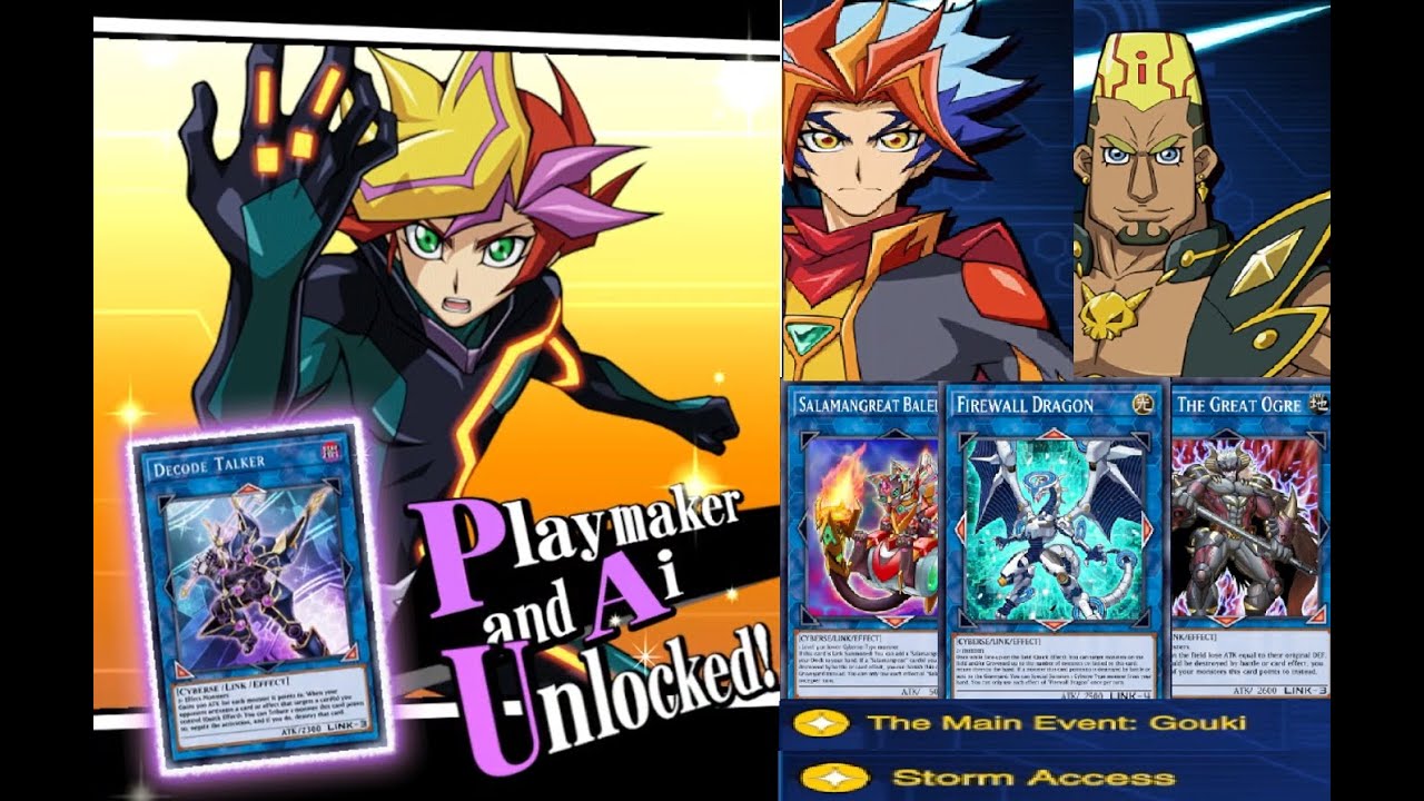 Yugioh Duel Links Fastest Way To Level Up Characters Playmaker Obtained!! Level-Up Rewards + Deck Profiles Analysis
