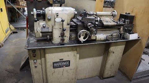 Hardinge HLV-H Toolroom Lathe, Variable Spindle Speeds, Threading, Tailstock & More!