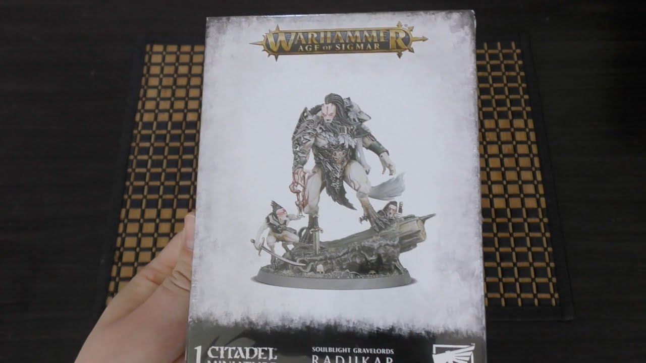 Radukar The Beast – Soulblight Gravelords – Figurine Warhammer Peinte Sur Commande
