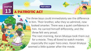 Chapter-13 A Patriotic Act | Integrity Journeys-8 | | Moral Values | Genius Kidz | Learning