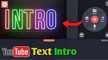 How to Make Text Intro For YouTube In Kinemaster  (Android & iOS) | Text Intro Kaise Banaye