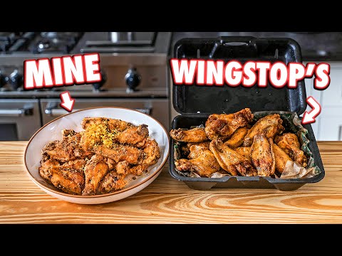 Making Wingstop Lemon Pepper Wings At Home | But Better | Joshua Weissman