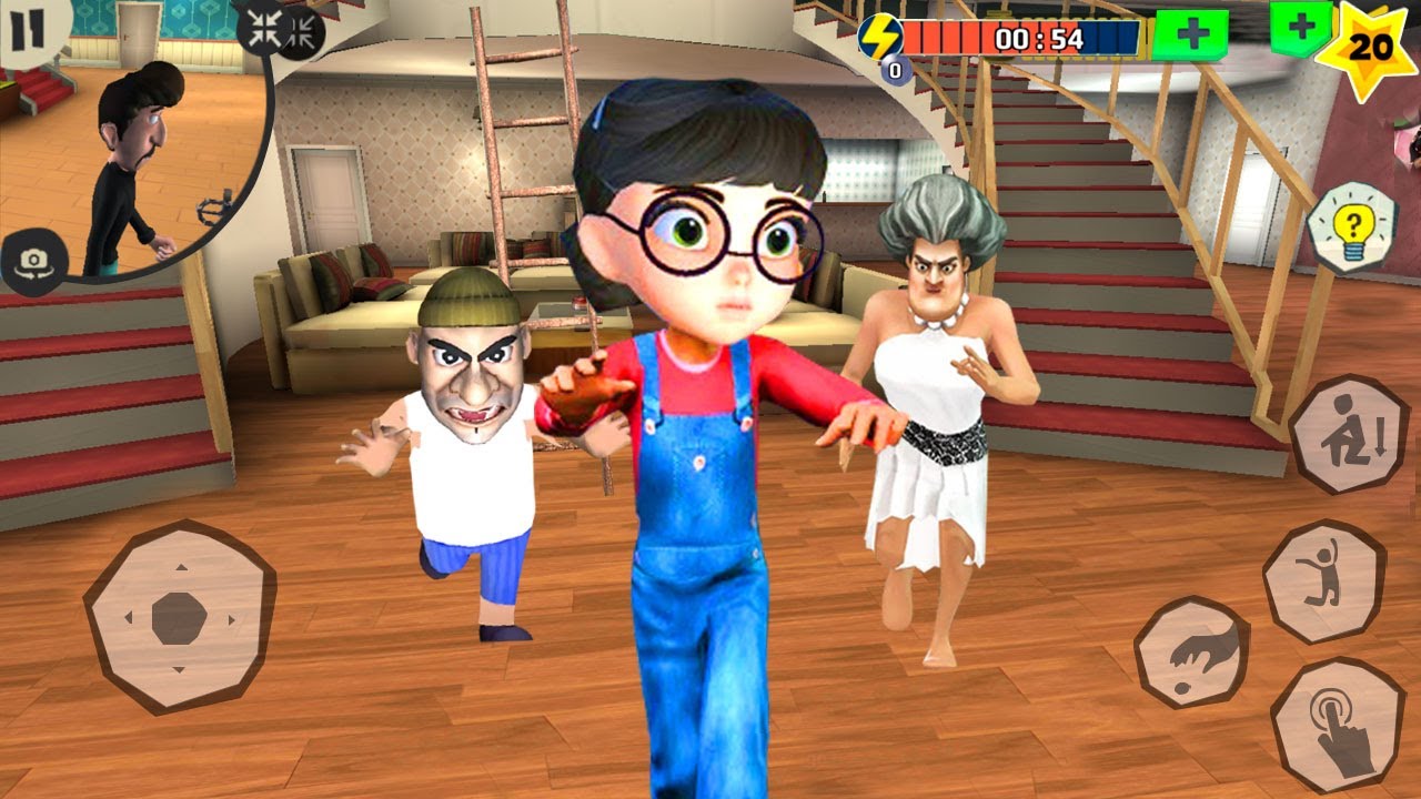 Scary Robber Home Clash New Update New Levels  A Tire-Some Ordeal New Chapter (Android/iOS)