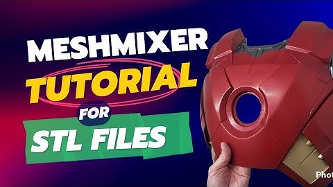 Meshmixer Tutorial | How To Mirror STL Files in Minutes