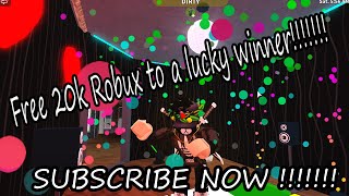Roblox - FREE 20K New Years 2020 ROBUX GIVEAWAY TO A LUCKY SUBSCRIBER!!!!!!!!!!!