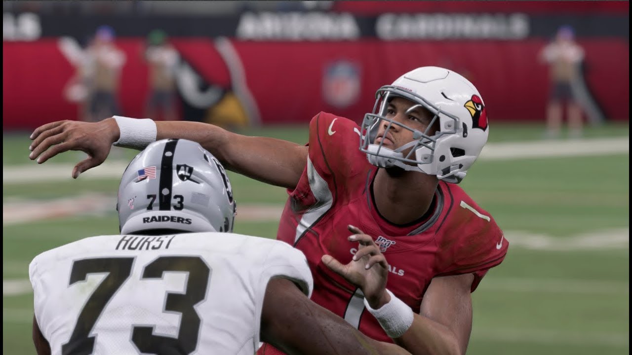 Madden 20 Gameplay - Arizona Cardinals vs Oakland Raiders (Madden ...