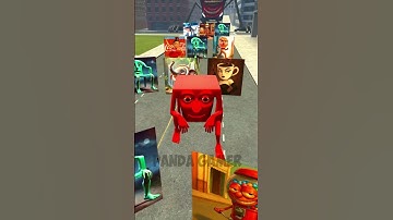 ALL SIZE EVOLUTION KARKERKAR KURKUR FAMILY 2D 3D BRAINROT MEMES BIG CITY Garry