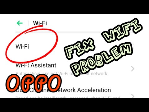 OPPO WiFi Problem in OPPO Reno Z, R15 Pro, RX17 Neo, RX17 Pro, R15x, R17 Neo, R17 Pro, R17, R15