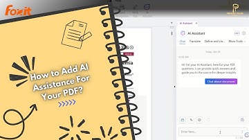 Foxit: 004 - How to Use AI in Your PDFs? #pdf #pdfediting #document