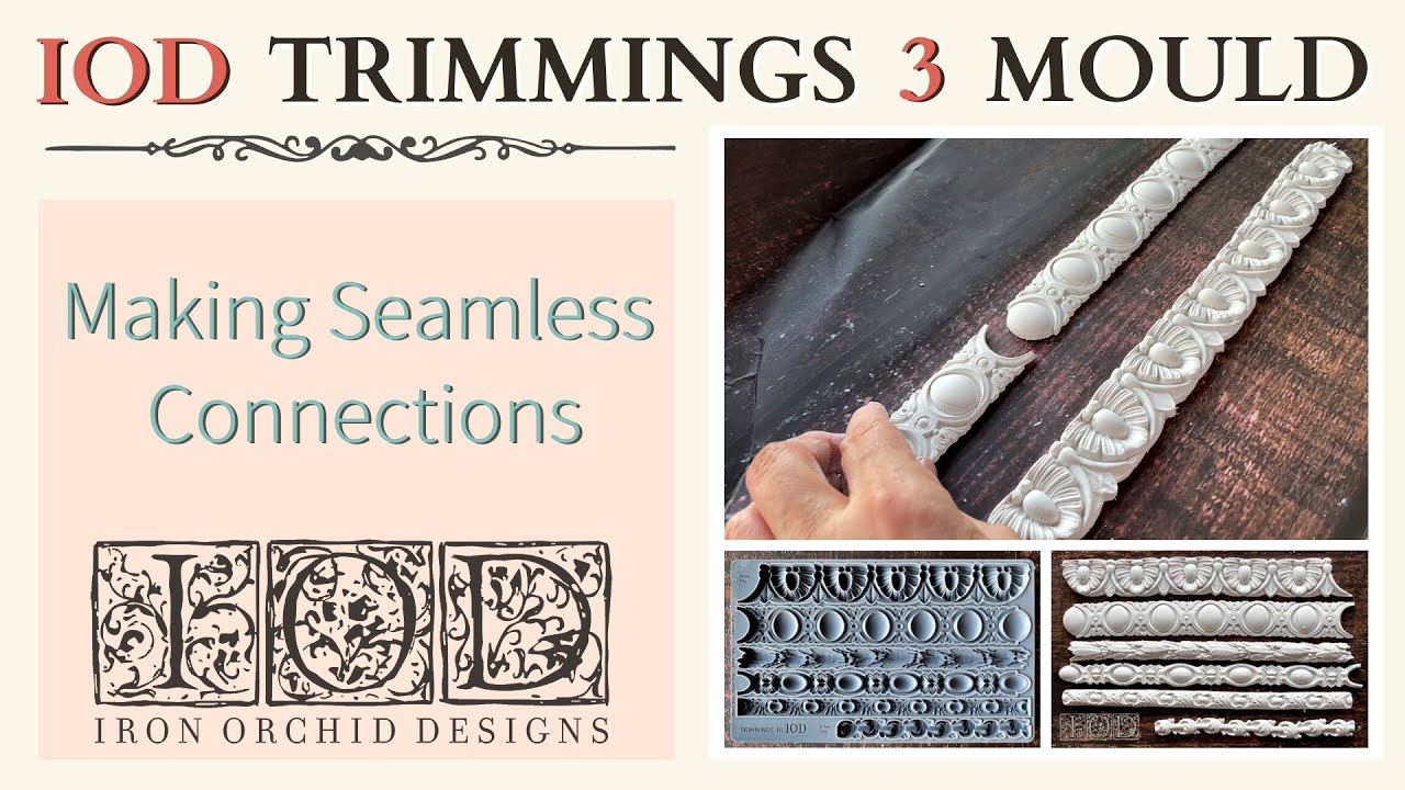 IOD Trimmings 3 Mould: June 2021 Iron Orchid Designs New Product Release