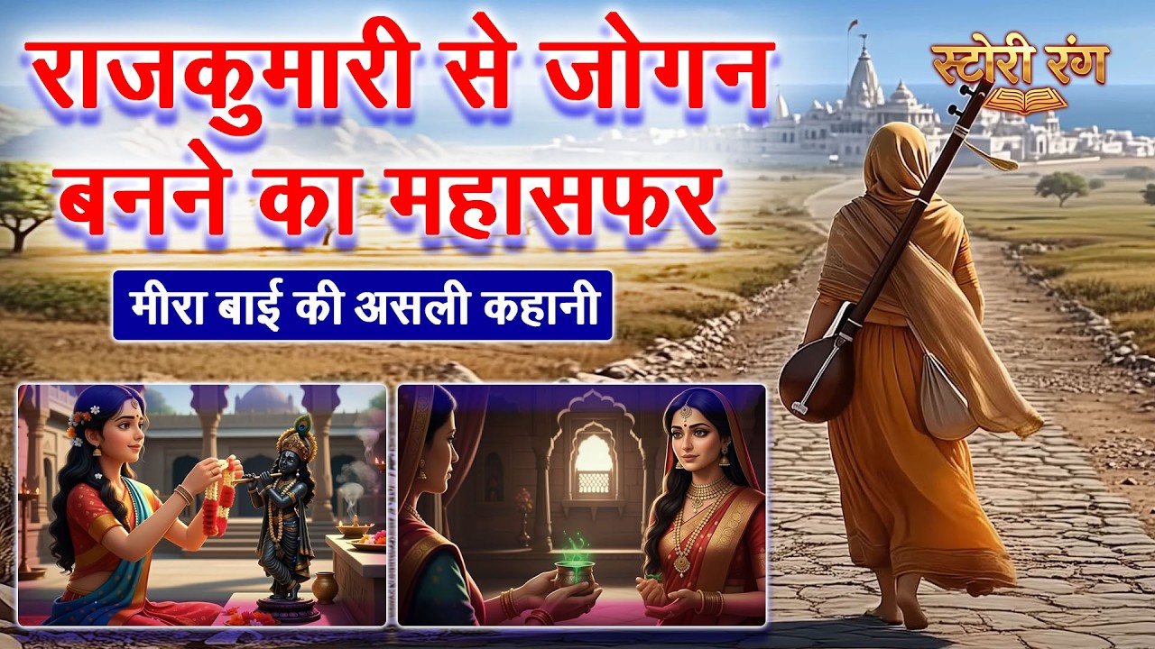 राजकुमारी से जोगन बनने का महासफर: मीरा बाई की असली कहानी #storyrang